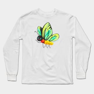 Queen Alexandra's Birdwing Butterfly Long Sleeve T-Shirt